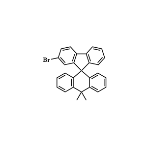 2′-溴-10,10-二甲基螺[氧杂蒽-9(10H),9′-[9H]芴],2′-Bromo-10,10-dimethylspiro[anthracene-9(10H),9′-[9H]fluorene]