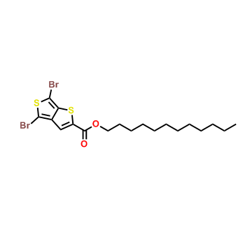 4,6-二溴噻吩并[3,4-B]噻吩-2-甲酸十二烷基酯,4,6-Dibromothieno[3,4-b]thiophene-2-carboxylicaciddodecylester