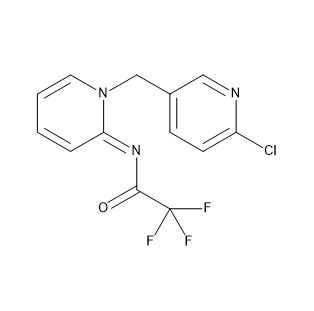 N-[(E)-1-(6-氯-3-吡啶基)甲基-2(1H)-吡啶亞基]-2,2,2-三氟乙酰胺,N-[(2E)-1-[(6-chloropyridin-3-yl)methyl]pyridin-2 (1H)-ylidene]-2,2,2-trifluoroacetamide