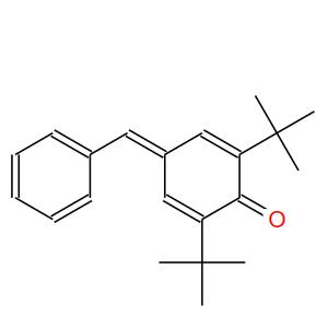4-苯基亚甲基-2,6-二叔丁基-2,5-环己二烯-1-酮,2,6-BIS(1,1-DIMETHYLETHYL)-4-(PHENYLMETHYLENE)-2,5-CYCLOHEXADIEN-1-ONE
