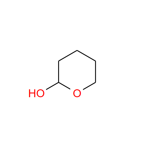 四氢-2H-吡喃-2-醇,2-HYDROXYTETRAHYDROPYRAN