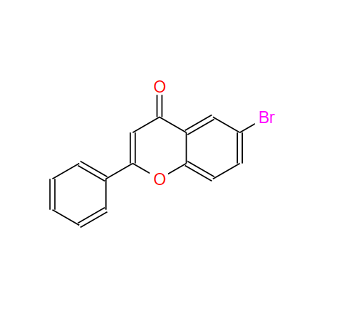 6-溴-2-苯基-(4H)-4-苯并吡喃,6-BROMOFLAVONE