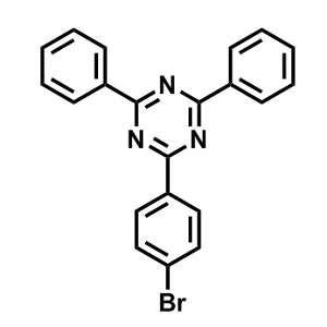 2-(4-溴苯基)-4,6-二苯基-1,3,5-三嗪,2-(4-broMophenyl)-4,6-diphenyl-1,3,5-triazine