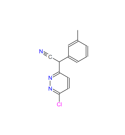 6-氯-Α-(3-甲基苯基)-3-哒嗪乙酰腈,6-Chloro-^a-(3-Methylphenyl)-3-pyridazineacetonitrile