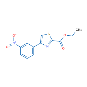 4-(3-硝基苯基)噻唑-2-甲酸乙酯（CAS：53101-05-6）