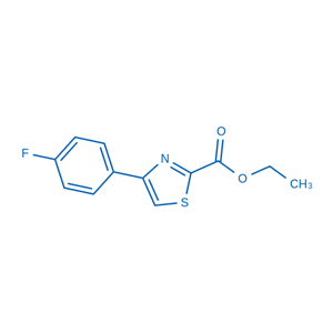 4-(4-氟苯基)-2-噻唑甲酸乙酯（CAS：886366-37-6）