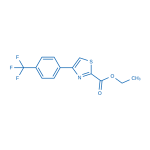 Ethyl 4-(4-(trifluoromethyl)phenyl)thiazole-2-carboxylate,Ethyl 4-(4-(trifluoromethyl)phenyl)thiazole-2-carboxylate