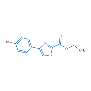 4-(4-溴苯基)噻唑-2-甲酸乙酯,Ethyl 4-(4-bromophenyl)thiazole-2-carboxylate