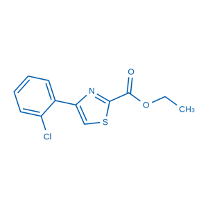 Ethyl 4-(2-chlorophenyl)thiazole-2-carboxylate,Ethyl 4-(2-chlorophenyl)thiazole-2-carboxylate