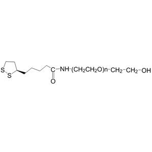 Lipoic acid-PEG-OH，LA-PEG-OH，硫辛酸-聚乙二醇-羟基