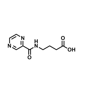 4-(吡嗪-2-甲酰氨基)丁酸,4-[(PYrazin-2-ylcarbonyl)amino]butanoic acid