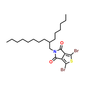 1,3-二溴-5-(2-己基癸基)-4H-噻吩并[3,4-c]吡咯-4,6(5H)-二酮,1,3-Dibromo-5-(2-hexyldecyl)-4H-thieno[3,4-c]pyrrole-4,6(5H)-dione