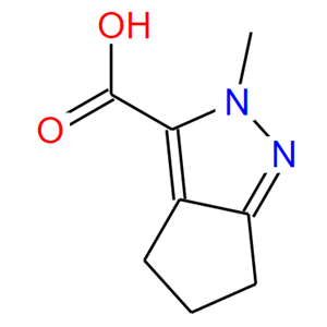 2-甲基-2H,4H,5H,6H-環(huán)戊二烯并[c]吡唑-3-羧酸