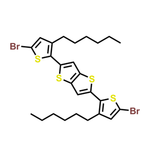 2,5-bis(5-bromo-3-hexylthiophen-2-yl)thieno[3,2-b]thiophene,2,5-bis(5-bromo-3-hexylthiophen-2-yl)thieno[3,2-b]thiophene