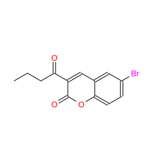 6-溴-3-丁酰-2H-苯并吡喃-2-酮,6-BROMO-3-BUTYRYL-2H-CHROMEN-2-ONE