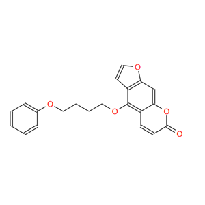4-(4-苯氧基丁氧基)-7H-呋喃并[3,2-G][1]苯并吡喃-7-酮