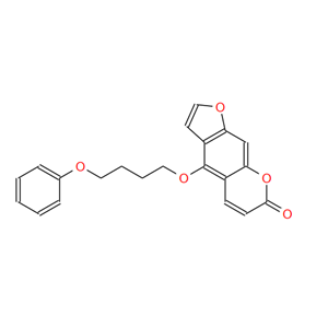 4-(4-苯氧基丁氧基)-7H-呋喃并[3,2-G][1]苯并吡喃-7-酮,5-(4-PHENOXYBUTOXY)PSORALEN