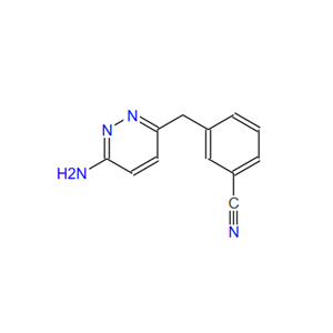 3-[(6-氨基3-哒嗪基)甲基]苯腈