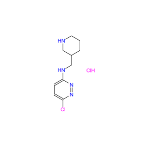 6-氯-N-(3-哌啶基甲基)-3-哒嗪胺盐酸盐