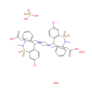 噻奈普汀硫酸盐,tianeptine sulfate
