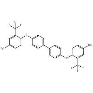 4,4’-双(4-氨基-2-三氟甲基苯氧基)联苯,4-[4-[4-[4-amino-2-(trifluoromethyl)phenoxy]phenyl]phenoxy]-3-(trifluoromethyl)aniline