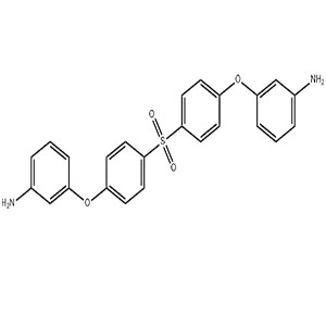 4,4'-双(3-氨基苯氧基)二苯砜,3-[4-[4-(3-aminophenoxy)phenyl]sulfonylphenoxy]aniline