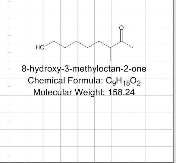 2-辛酮，8-羟基-3-甲基-,2-Octanone, 8-hydroxy-3-methyl-