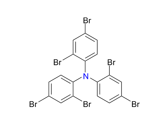 三(2,4-二溴苯基)胺,tris(2,4-dibromophenyl)amine