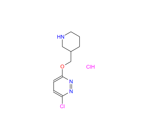 3-氯-6-(3-哌啶基甲氧基)噠嗪鹽酸鹽,3-Chloro-6-(piperidin-3-ylMethoxy)-pyridazine hydrochloride