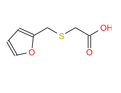 2-((呋喃-2-基甲基)硫代)乙酸,(furfurylthio)acetic acid