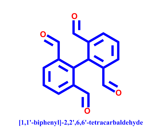 [1,1'-Biphenyl]-2,2',6,6'-tetracarboxaldehyde,[1,1'-Biphenyl]-2,2',6,6'-tetracarboxaldehyde