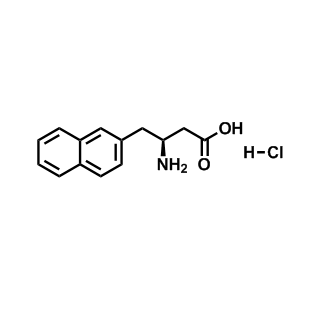 (S)-3-氨基-4-(萘-2-基)丁酸盐酸盐,(S)-3-Amino-4-(naphthalen-2-yl)butanoic acid hydrochloride