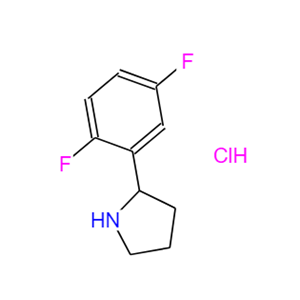 2-(2,5-二氟苯基)吡咯烷盐酸盐,2-(2,5-Difluoro-phenyl)-pyrrolidine,hydrochloride