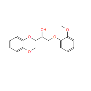 1,3-二(邻甲氧基苯氧基)-2-丙醇,1,3-Bis(2-methoxyphenoxy)-2-propanol