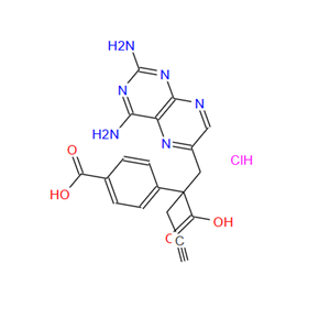 4-(2-羧基-1-(2,4-二氨基蝶呤-6-基)戊-4-炔-2-基)苯甲酸盐酸盐
