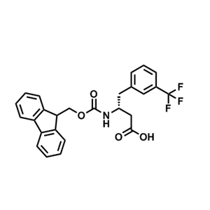 (R)-3-((((9H-芴-9-基)甲氧基)羰基)氨基)-4-(3-(三氟甲基)苯基)丁酸