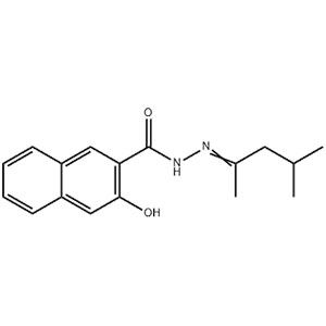 N-(1,3-二甲基丁烯)-3-羟基-2-萘并肼,N'-(1,3-dimethylbutylidene)-3-hydroxy-2-naphthohydrazide