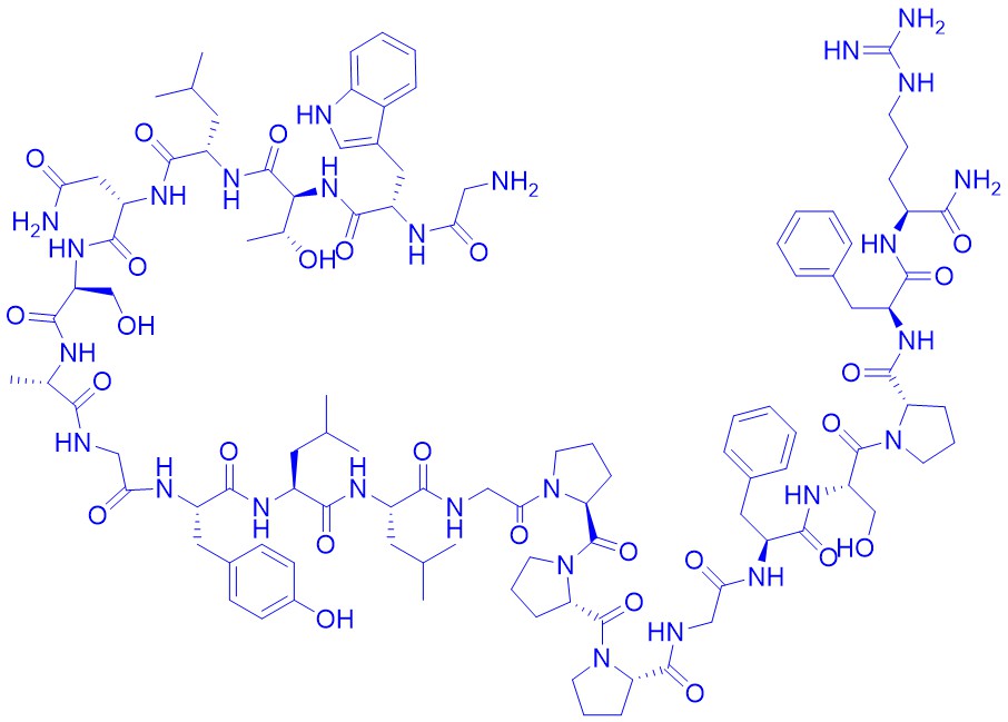 甘丙肽(1-13)-缓激肽(2-9)酰胺,Galanin (1-13)-Bradykinin (2-9) amide