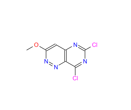 6,8-二氯-3-甲氧基嘧啶并[5,4-C]哒嗪,6,8-Dichloro-3-methoxypyrimido[5,4-c]pyridazine