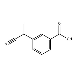 3-(1-氰乙基)苯甲酸,3-(1-cyanoethyl)benzoic acid