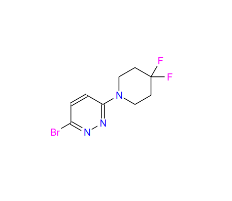 3-溴-6-(4,4-二氟-1-哌啶基)哒嗪,3-Bromo-6-(4,4-difluoro-1-piperidyl)pyridazine