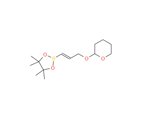 TRANS-3-(TETRAHYDROPYRAN-2-YLOXY)PROPEN-1-YLBORONIC ACID, PINACOL ESTER,2-[3-(4,4,5,5-Tetramethyl-[1,3,2]dioxaborolan-2-yl)-allyloxy]-tetrahydro-pyran