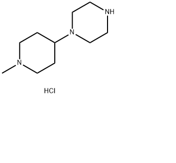1-(1-甲基哌啶-4-基)哌嗪三盐酸盐,1-(1-METHYLPIPERIDIN-4-YL)PIPERAZINE 3HCL