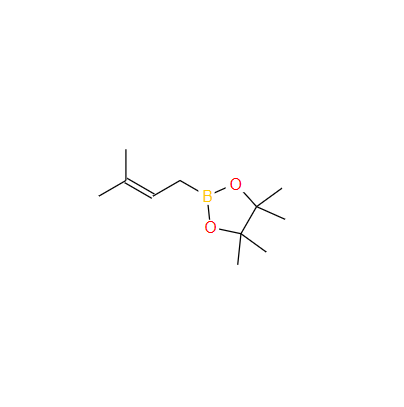 3-甲基-2-丁烯基硼酸頻那醇酯,3,3-Dimethylallylboronic acid pinacol ester, 2-(3-Methyl-but-2-enyl)-4,4,5,5-tetramethyl-1,3,2-dioxaborolane