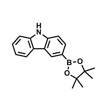 3 - (4,4,5,5 - 四甲基-1,3,2 - 二氧杂环戊硼烷-2 - 基) - 咔唑,3-(4,4,5,5-Tetramethyl-1,3,2-dioxaborolan-2-yl)carbazole