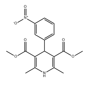 4-(间硝基苯基)-2,6-二甲基-1,4-二氢-3,5-吡啶二羧酸二甲酯,M-NIFEDIPINE