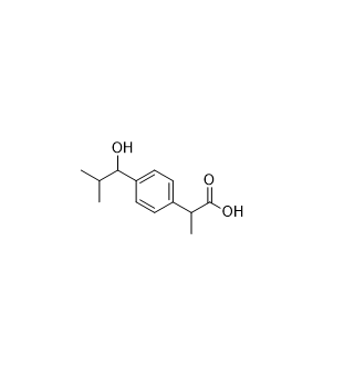 布洛芬杂质L,2-(4-(1-hydroxy-2-methylpropyl)phenyl)propanoic acid