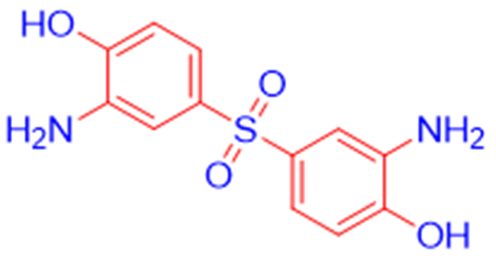 双(3-氨基-4-羟基苯基)砜；3,3'-二氨基-4,4'-二羟基二苯砜,Bis(3-amino-4-hydroxyphenyl)Sulfone; 3,3'-Diamino-4,4'-dihydroxydiphenylsulfone