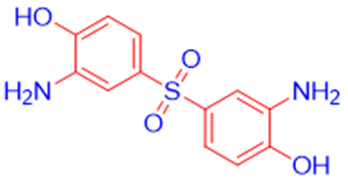 雙(3-氨基-4-羥基苯基)砜；3,3'-二氨基-4,4'-二羥基二苯砜,Bis(3-amino-4-hydroxyphenyl)Sulfone; 3,3'-Diamino-4,4'-dihydroxydiphenylsulfone