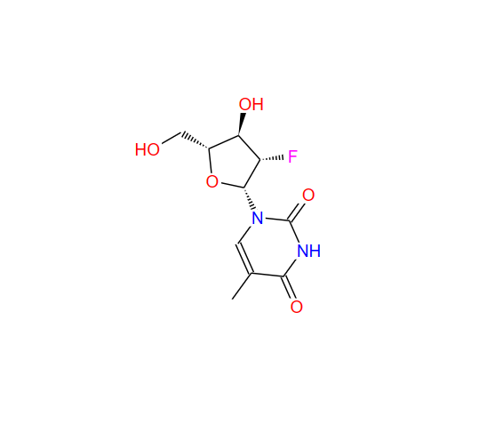 2-氟-5-甲基阿拉伯糖基尿嘧啶,2'-Fluoro-5-methylarabinosyluracil